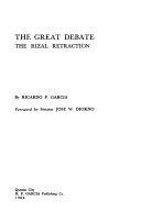 The Great Debate: The Rizal Retraction .